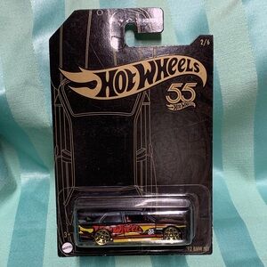 Hot Wheels 55th Anniversary Black and Red BMW M3